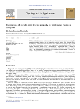 Implications of Pseudo-Orbit Tracing Property for Continuous Maps on Compacta