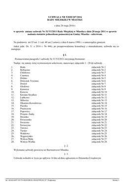 Uchwala Nr XXIII/207/2016 Z Dnia 20 Maja 2016 R