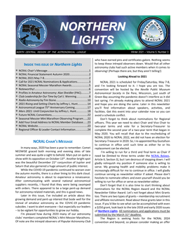 NCRAL Northern Lights Winter 2021
