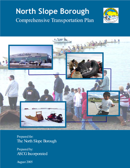 North Slope Borough, Comprehensive Transportation Plan
