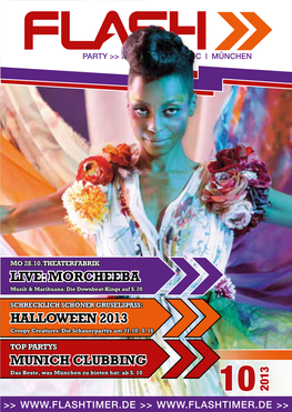 Morcheeba Halloween 2013 Munich Clubbing