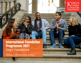 Making a Difference Begins at King's