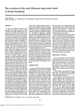 The Evolution of the Early Paleozoic Deep-Water Basin of North Greenland