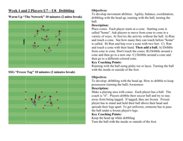 U8 Dribbling