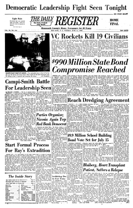 11, 1968 TEN CENTS VC Rockets Kill 19 Civilians SAIGON (AP) — the Viet Ago