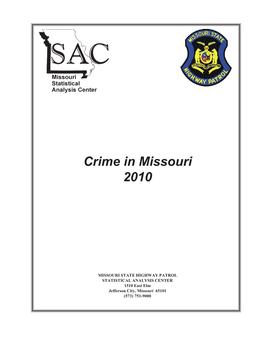 Crime in Missouri 2010