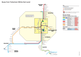 Buses from Tottenham (White Hart Lane)