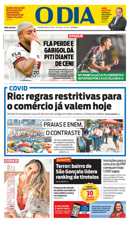 Rio: Regras Restritivas Para O Comércio Já Valem Hoje Decisão Foi Tomada Por Causa Do Alto Risco De Contágio Em Todos Os Bairros