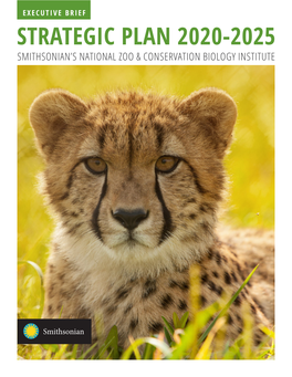 Executive Brief Strategic Plan 2020-2025 Smithsonian’S National Zoo & Conservation Biology Institute Smithsonian’S National Zoo & Conservation Biology Institute