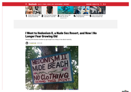 I Went to Hedonism II Nude Sex Resort, and Now I Don't Fear Aging
