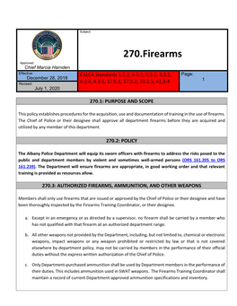 0270 Firearms