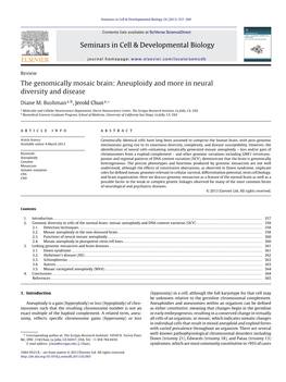 Aneuploidy and More in Neural Diversity and Disease