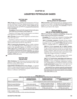 Chapter 38 Liquefied Petroleum Gases