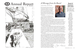 Annual Report by James P