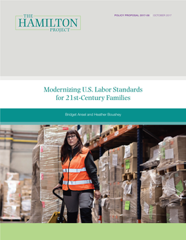 Modernizing U.S. Labor Standards for 21St-Century Families