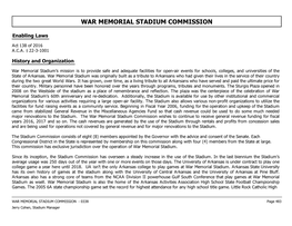 War Memorial Stadium Commission