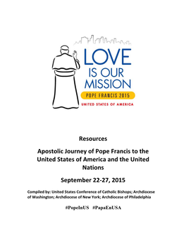 Pope Francis to the United States of America and the United Nations