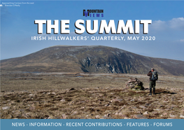 Irish Hillwalkers' Quarterly, May 2020