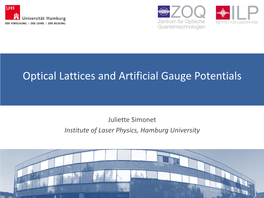 Optical Lattices and Artificial Gauge Potentials