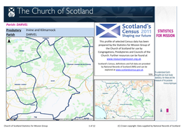 Parish: DARVEL Presbytery Parish Irvine and Kilmarnock DARVEL