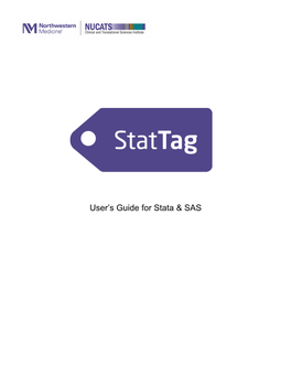 User's Guide for Stata &