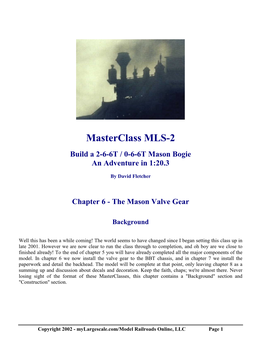 Masterclass MLS-2