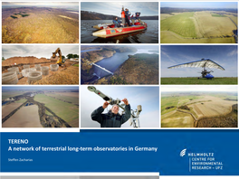 TERENO a Network of Terrestrial Long-Term Observatories in Germany