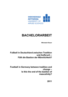 2.1 Der Fußball – Die Entstehung Einer