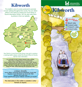 Kibworth Parish Walks.Pdf