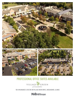 Professional Office Suites Available