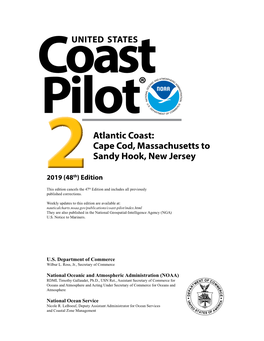Atlantic Coast: Cape Cod, Massachusetts to Sandy Hook, New Jersey