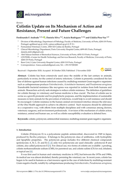 Colistin Update on Its Mechanism of Action and Resistance, Present and Future Challenges