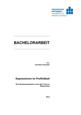 Depressionen Im Profifußball