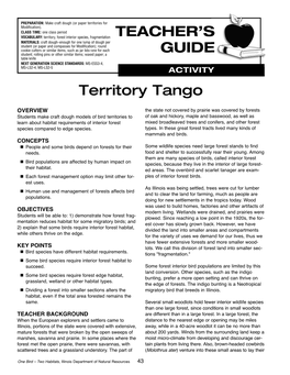 Territory Tango