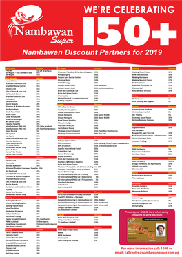 Discount Partners 2019-250419