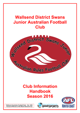 Wallsend District Swans Junior Australian Football Club