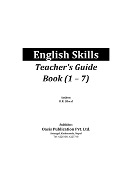 English Skills Teacher's Guide Book (1 – 7)