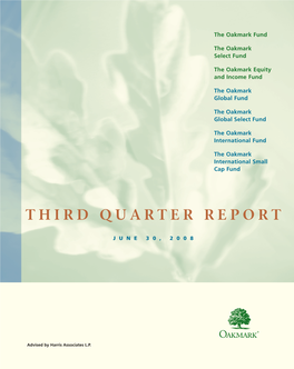 Third Quarter Report