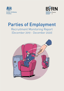 Parties of Employment Recruitment Monitoring Report (December 2019 - December 2020)