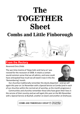 The TOGETHER Sheet Combs and Little Finborough