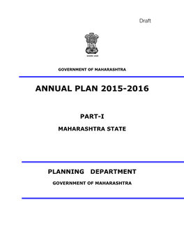 Annual Plan 2015-2016