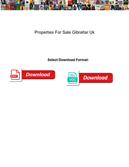 Properties for Sale Gibraltar Uk