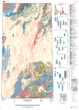 USGS Geologic Investigations Series I-2543, Map Without Base
