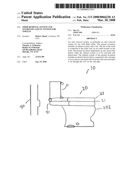 (12) Patent Application Publication (10) Pub. No.: US 2008/0066220 A1 Shaul (43) Pub