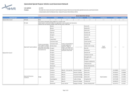 Queensland Special Purpose Vehicles Local Government Network