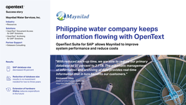 Mayniland Services Inc-Success Story