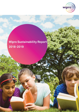 Wipro and Sustainability – a Strategic Overview