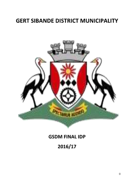 Gert Sibande District Municipality 2016/17