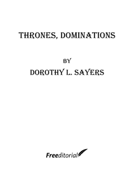 Thrones, Dominations