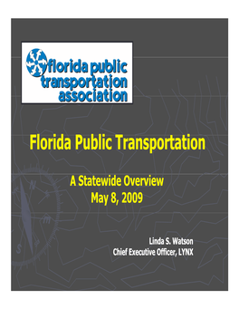 Fl Id P Bli T T Ti Florida Public Transportation
